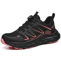 Rotate Button Women Safety Shoes Lightweight soft Work Sneakers Steel toe shoes Puncture-Proof Indestructible shoes Security