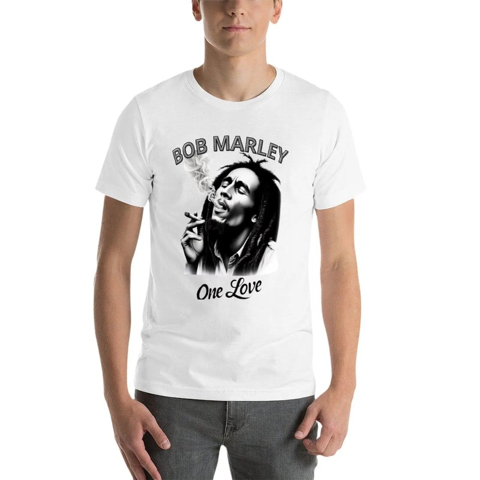 BOB MARLEY: ONE LOVE T-Shirt t shirts for man graphic tees printed t shirts for man T-Shirt