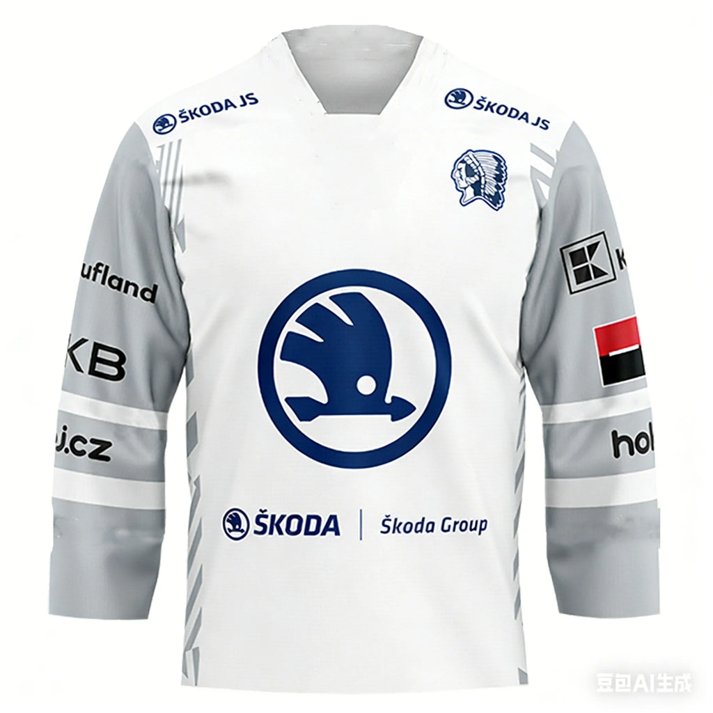New Arrival Czech 2026/27 ELH HC Škoda Plzeň T-shirt 3D Print Long Sleeve Quick-dry Chech ICE Hockey Jersey Mens Fans Top Tees