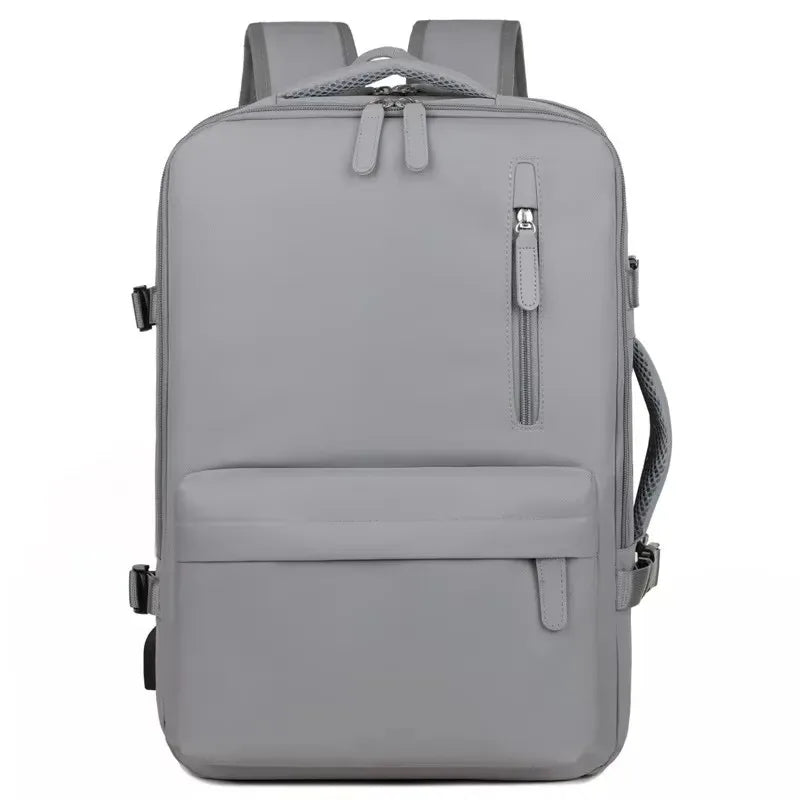 Women And Men's Business Travel Backpack School Expandable USB Bag Large Capacity 16 Inch Laptop Waterproof Fashion Daypack