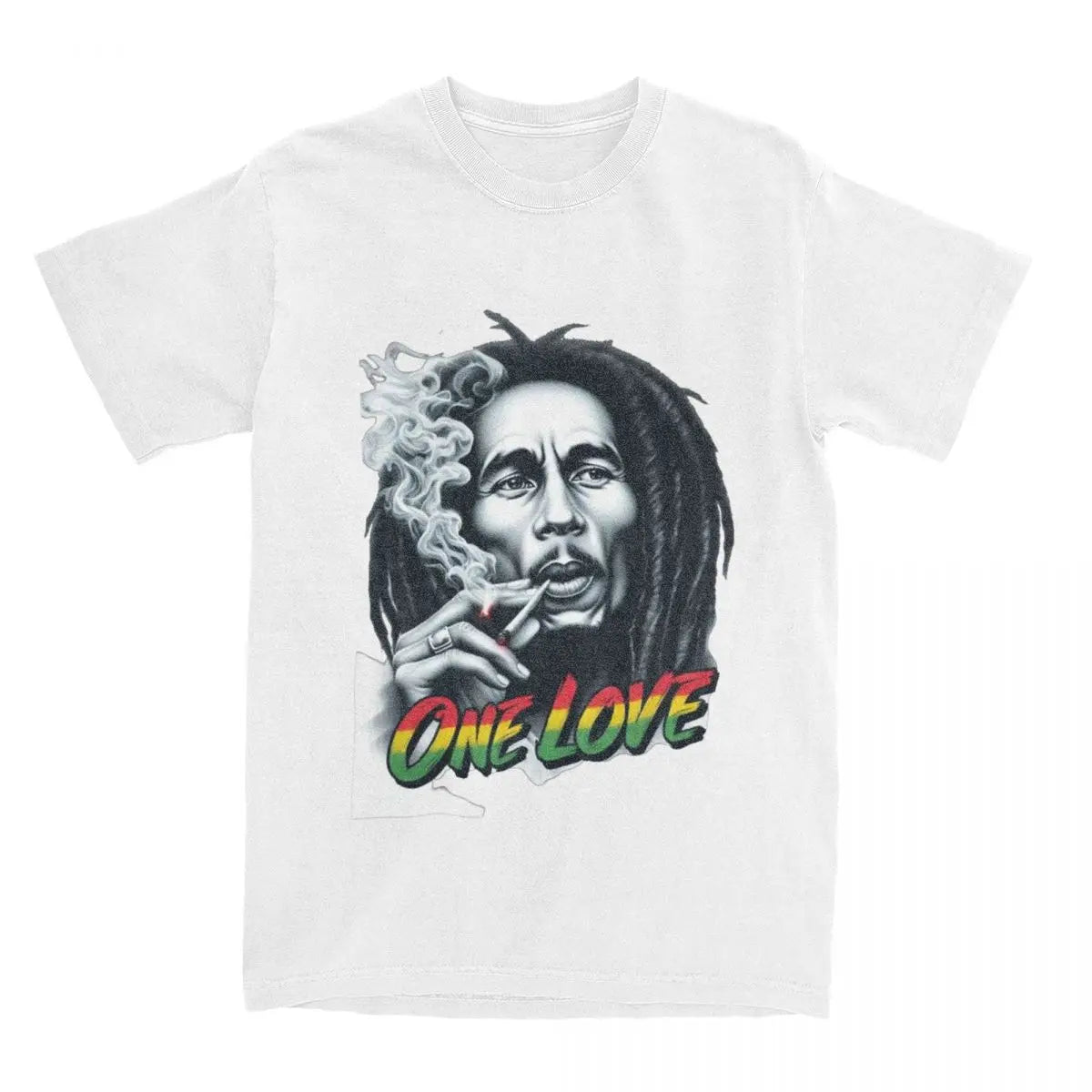 BOB MARLEY COLLECTION T Shirt Men Women Pure Cotton Casual T-Shirt Crewneck Tees Short Sleeve Clothes Classic