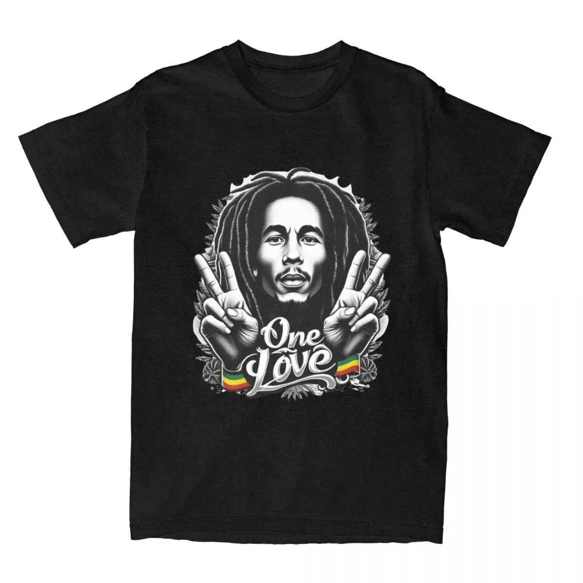 BOB MARLEY COLLECTION T Shirt Men Women Pure Cotton Casual T-Shirt Crewneck Tees Short Sleeve Clothes Classic