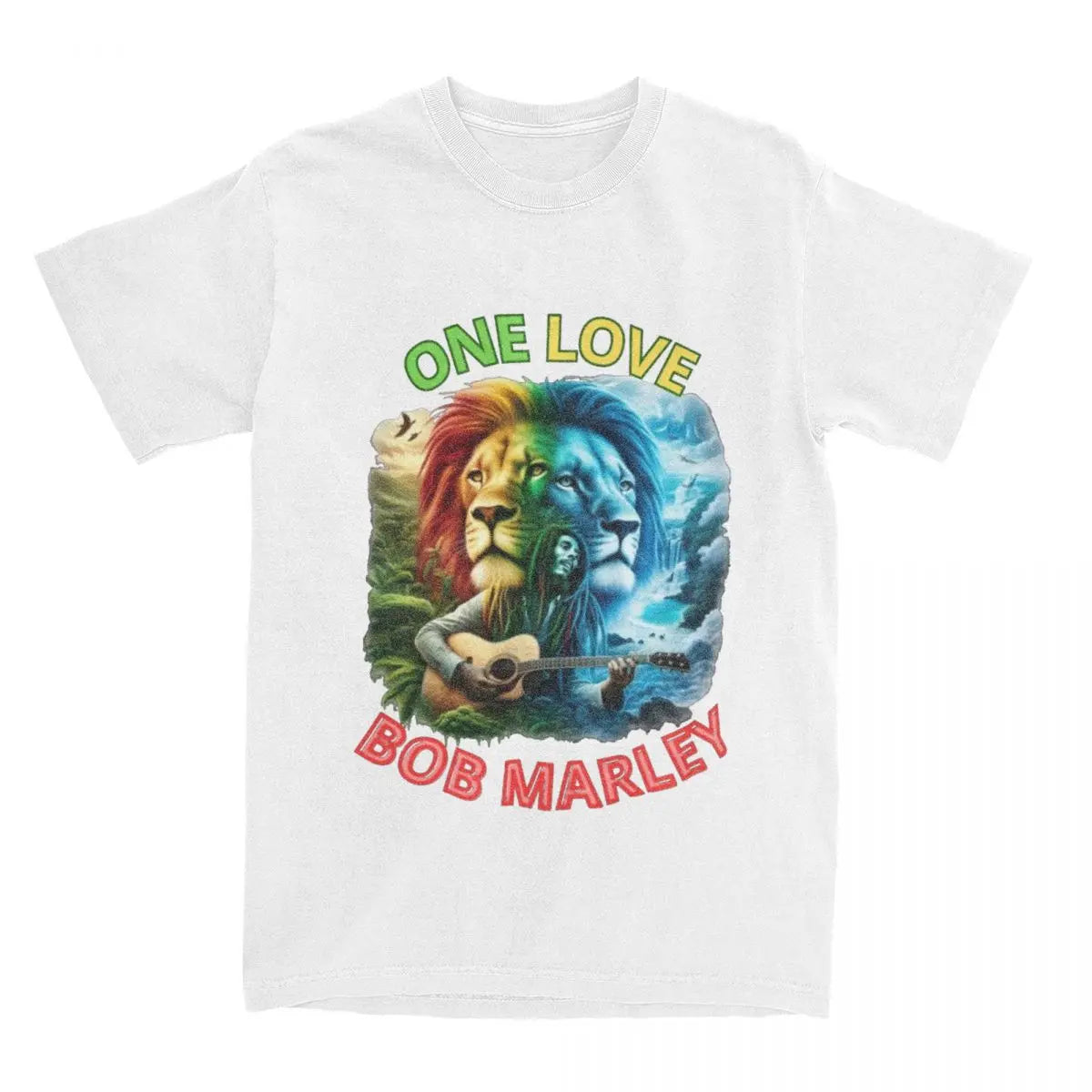 BOB MARLEY COLLECTION T Shirt Men Women Pure Cotton Casual T-Shirt Crewneck Tees Short Sleeve Clothes Classic