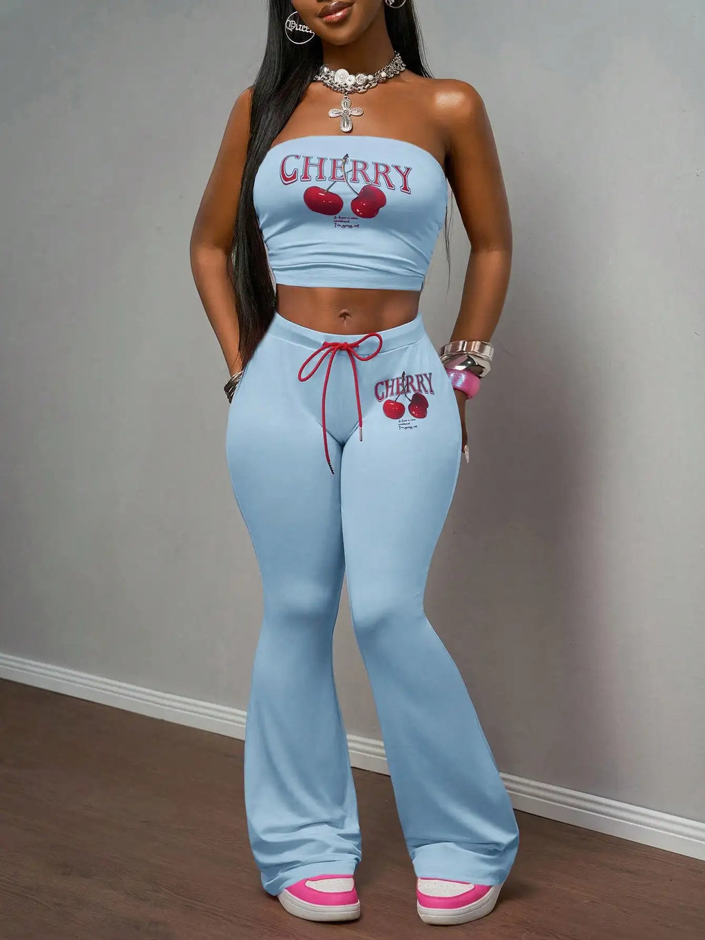 2025 Spring/Summer New Bohemian Music Festival Resort Beach Party Casual Vacation Sexy Sweet Cute Millennium Y2K Stretch Knit Pi