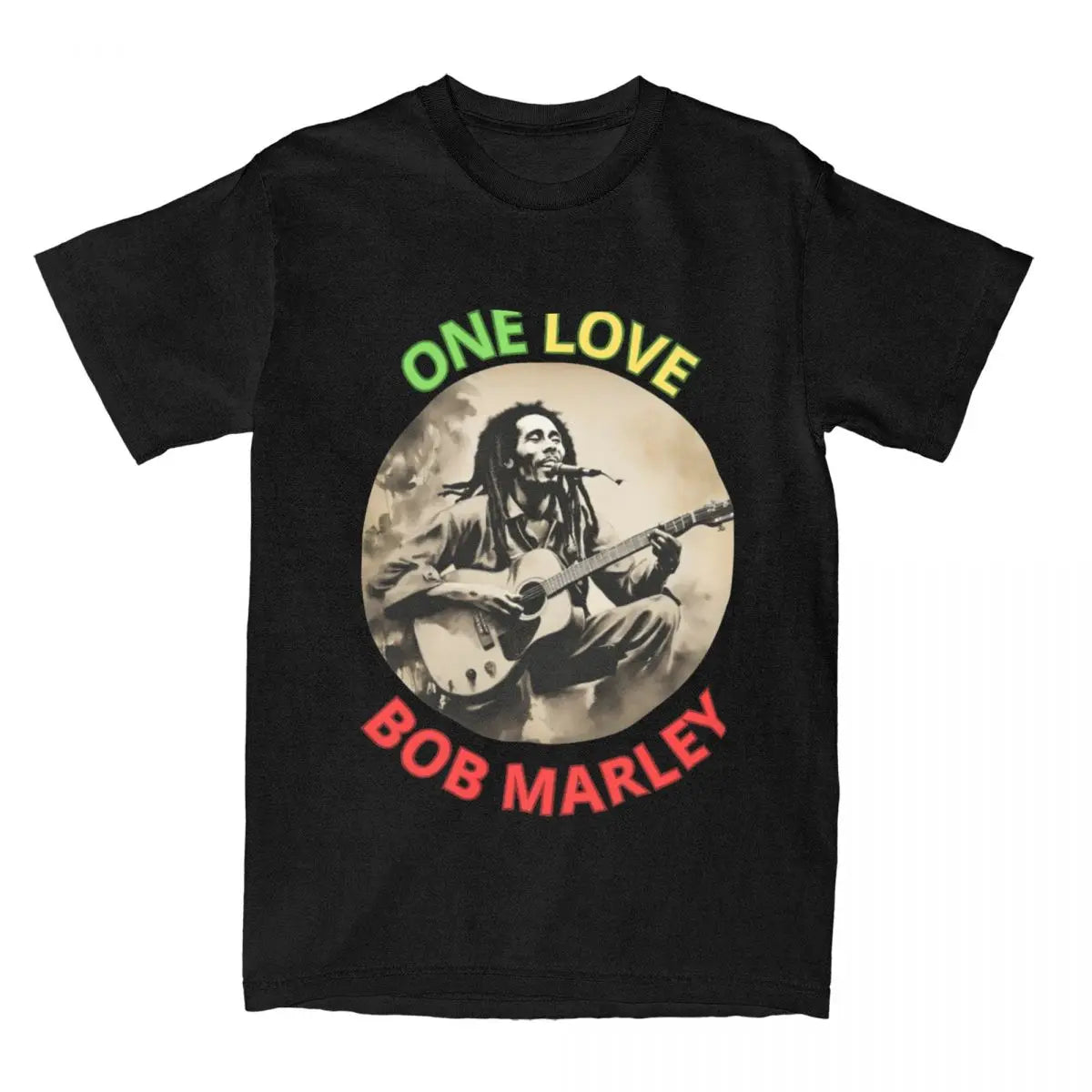 BOB MARLEY COLLECTION T Shirt Men Women Pure Cotton Casual T-Shirt Crewneck Tees Short Sleeve Clothes Classic