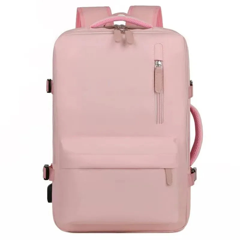 Women And Men's Business Travel Backpack School Expandable USB Bag Large Capacity 16 Inch Laptop Waterproof Fashion Daypack