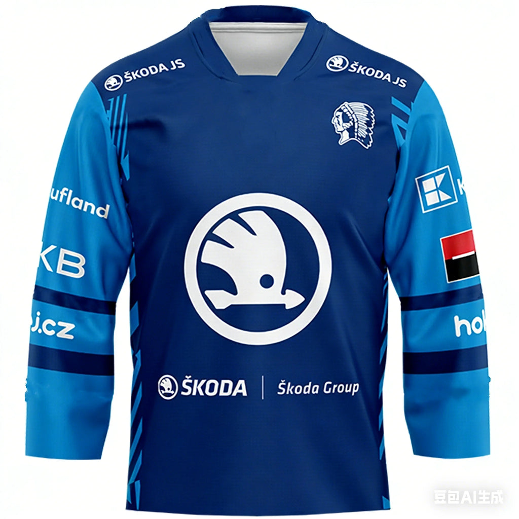 New Arrival Czech 2026/27 ELH HC Škoda Plzeň T-shirt 3D Print Long Sleeve Quick-dry Chech ICE Hockey Jersey Mens Fans Top Tees